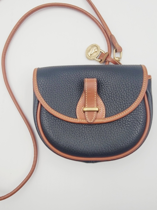 Dooney & Bourke Handbags - Dooney & Bourke Vintage Over And Under Mini Tack Bag